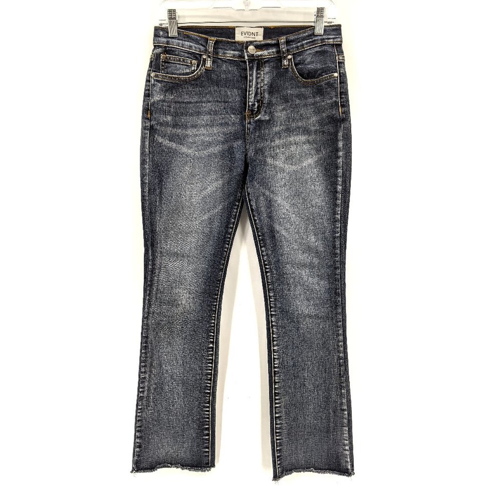 EVIDNT York Straight Leg Jeans Ankle Crop Sz 27 - Picture 3 of 10